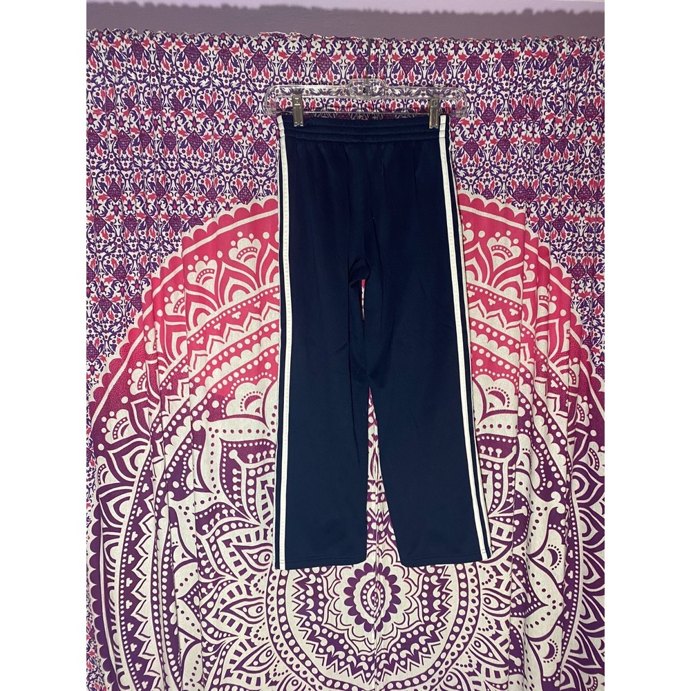 Kids Adidas Sweatpants Medium Blue White Striped